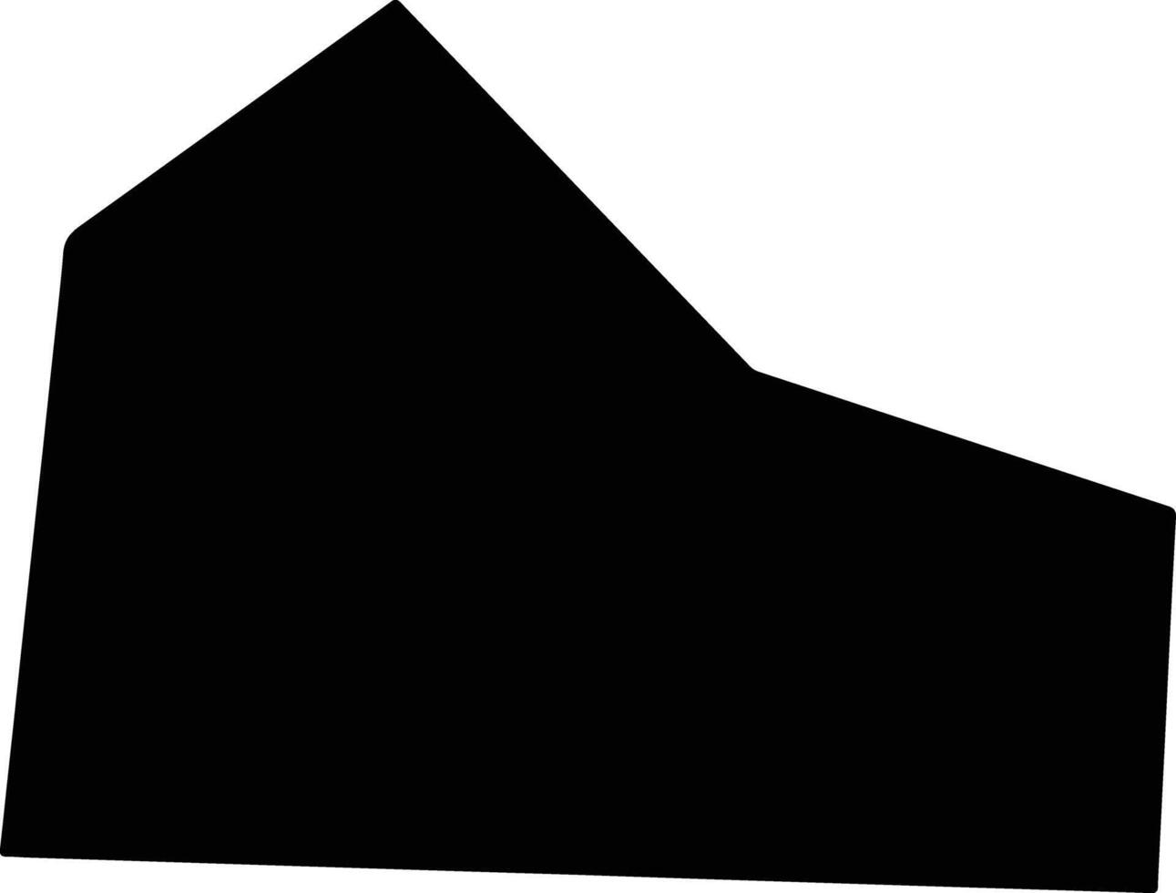 Ternopil Ukraine silhouette map vector