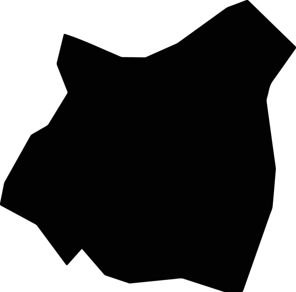 Terra Rica Brazil silhouette map vector