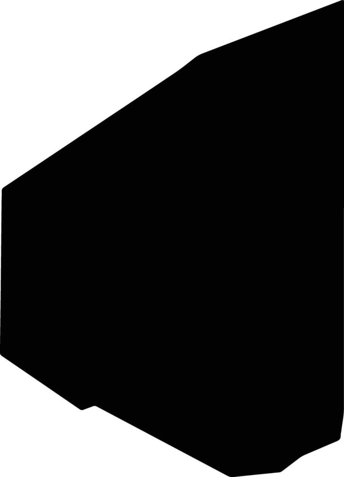 Tesker Niger silhouette map vector