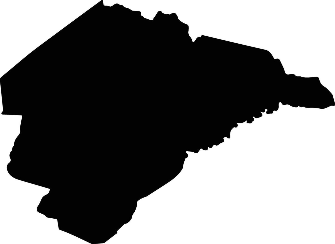 Teupasenti Honduras silhouette map vector