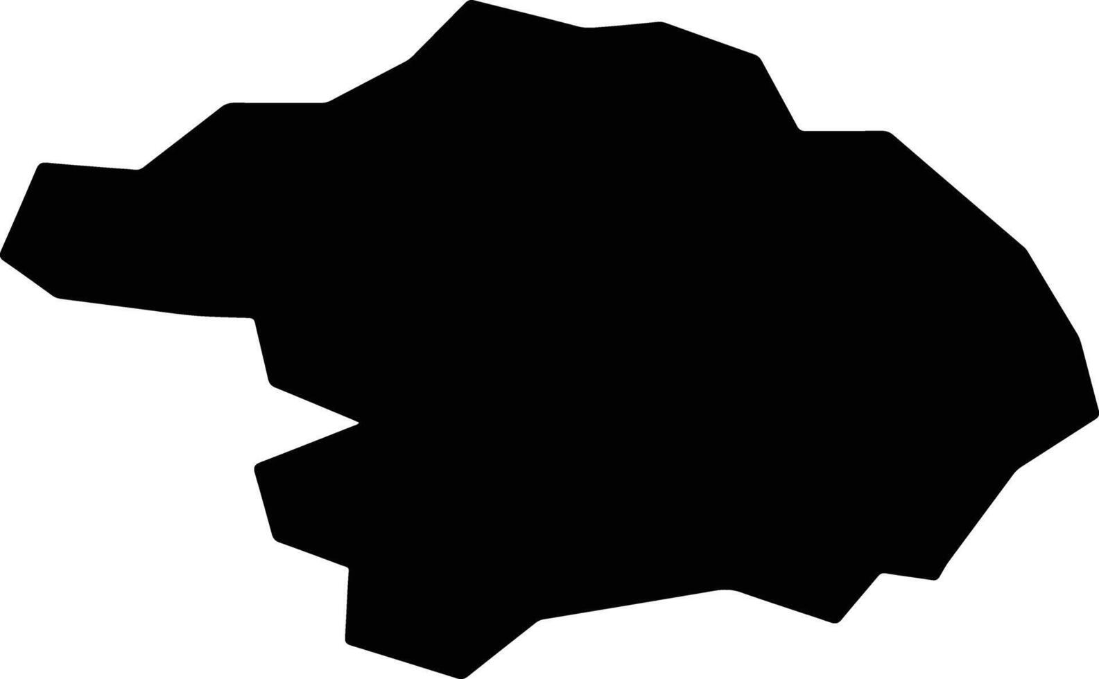Texistepeque El Salvador silhouette map vector