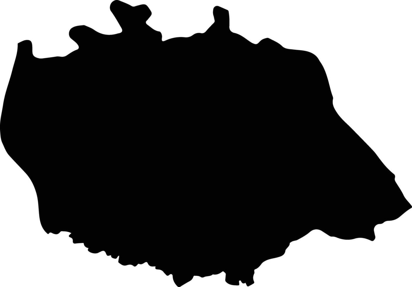 Thapangthong Laos silhouette map vector