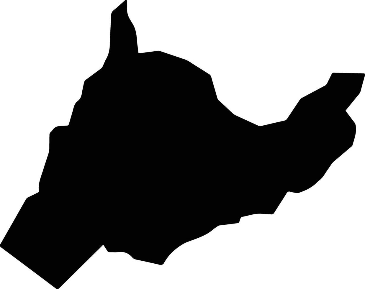 Theobroma Brazil silhouette map vector