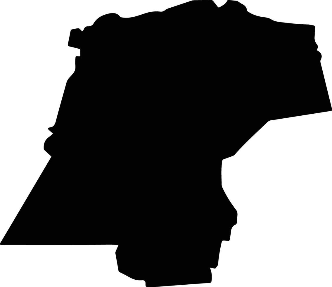 Thma Koul Cambodia silhouette map vector