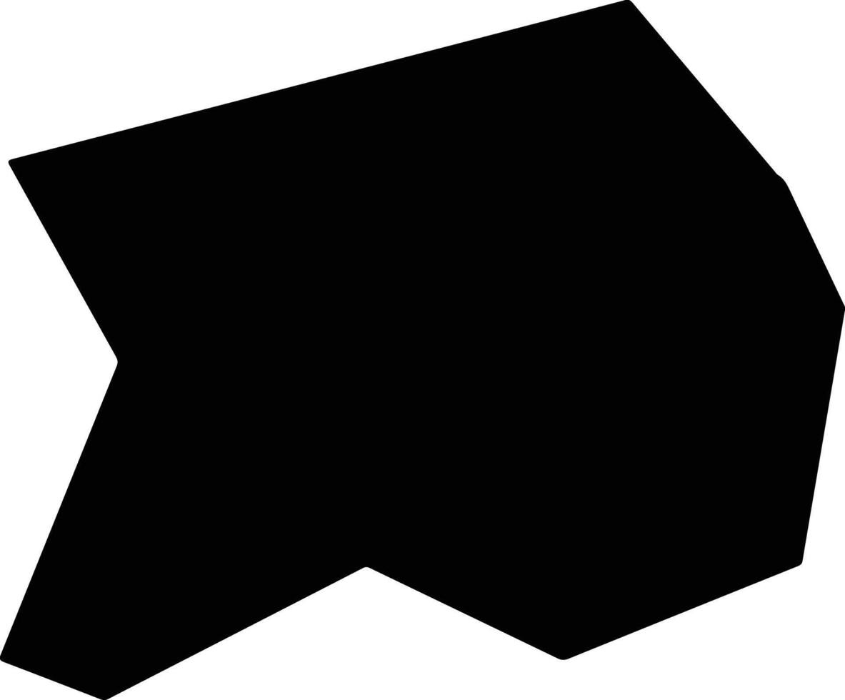 Tianzhuxian China silhouette map vector