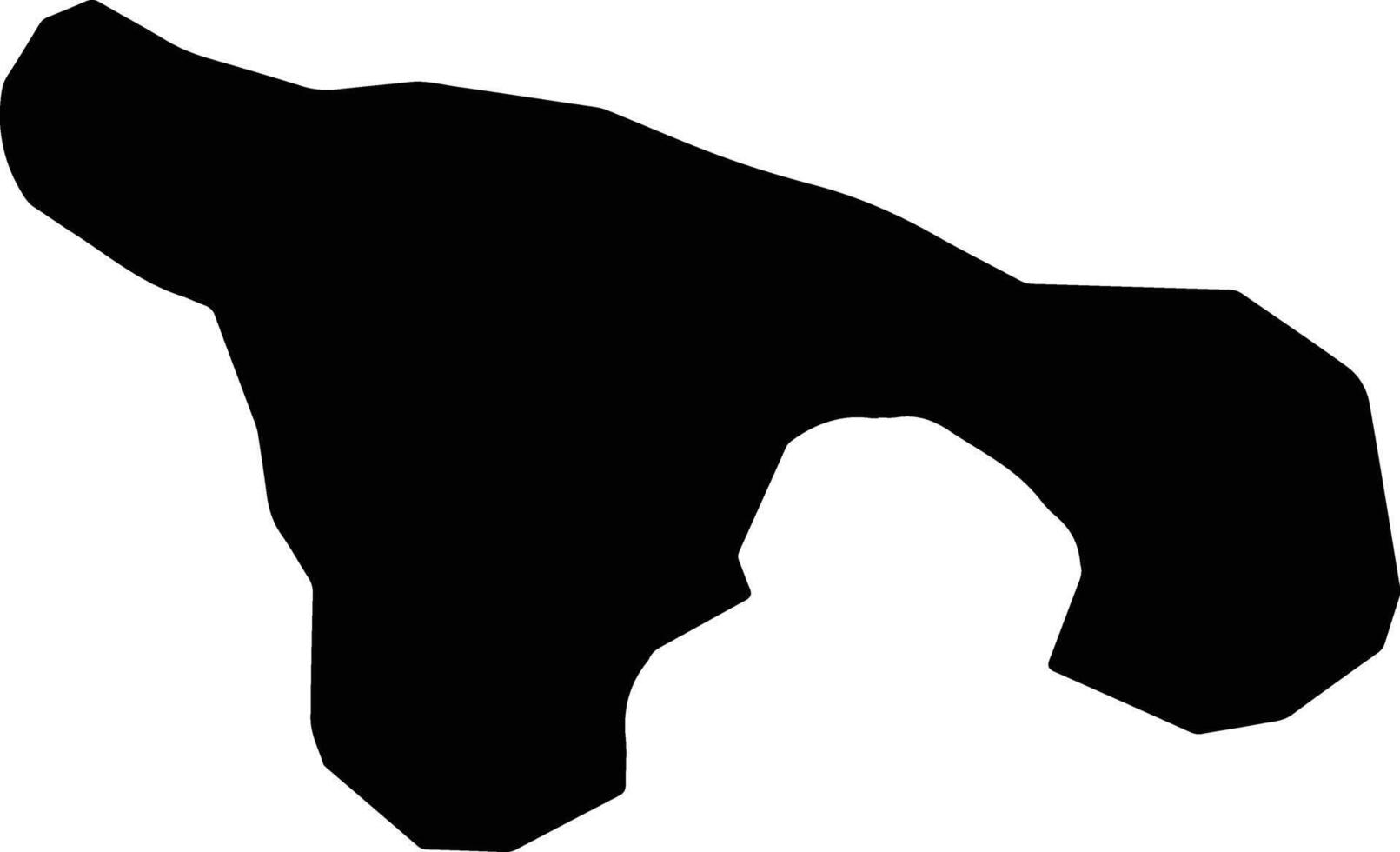 Tillo Turkey silhouette map vector