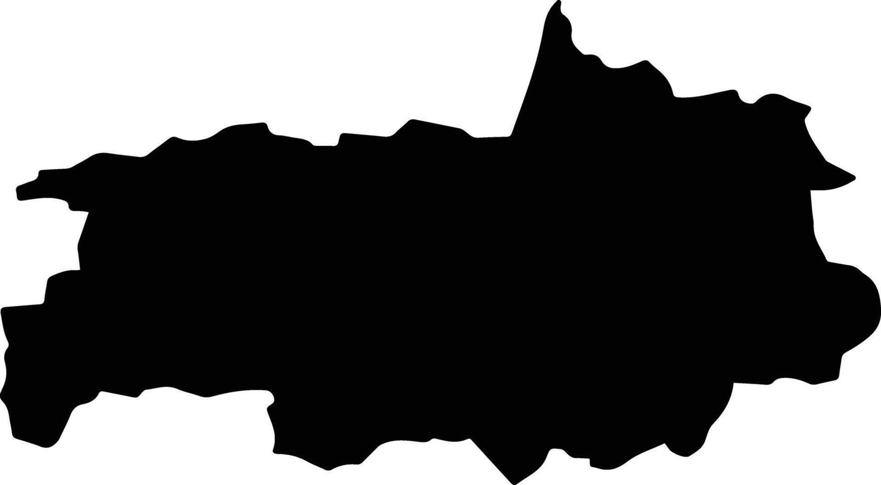 Tire Turkey silhouette map vector