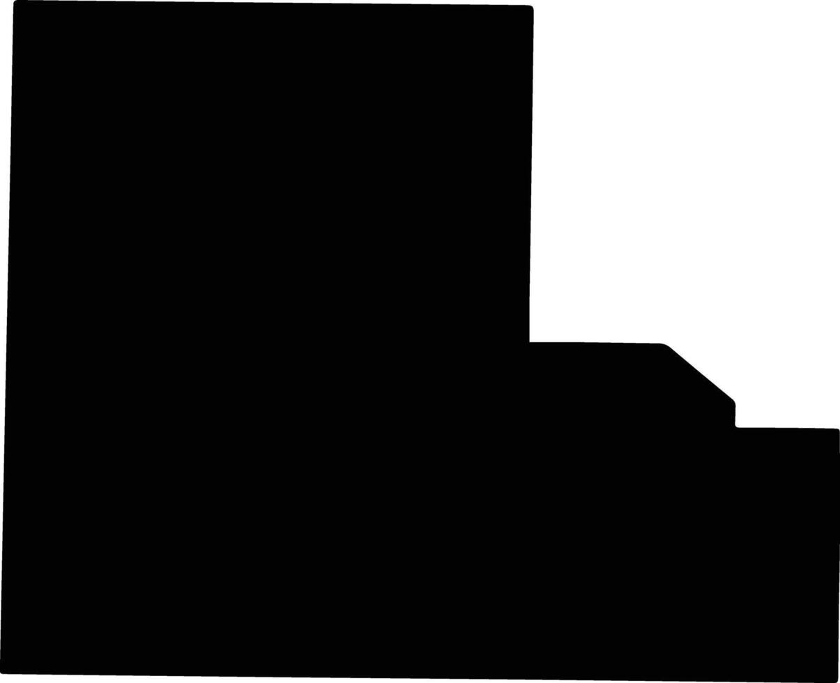 Toay Argentina silhouette map vector