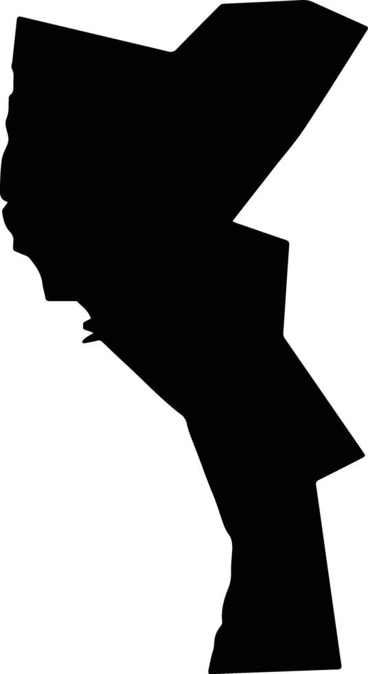 Tokoname Japan silhouette map vector