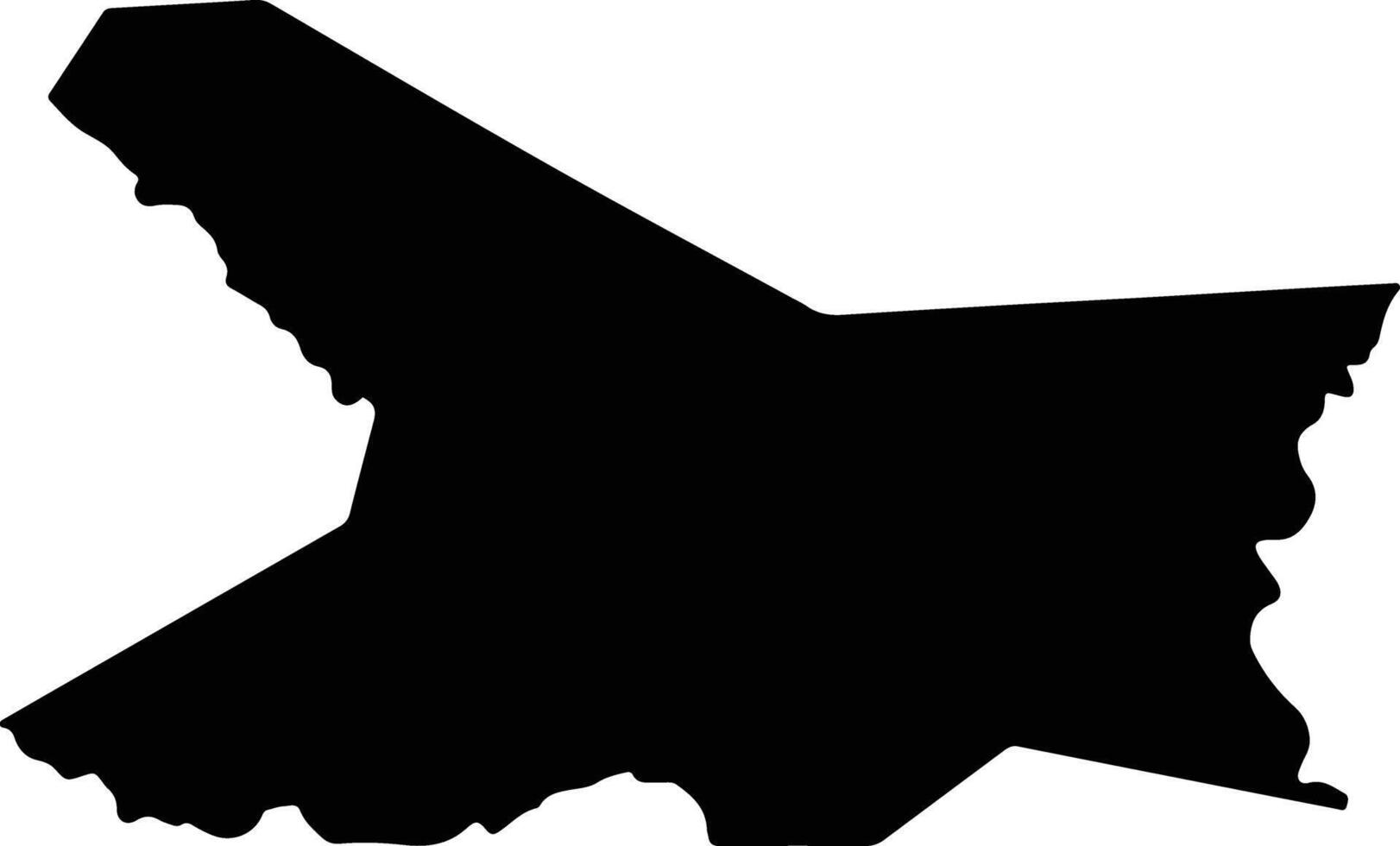 Tomala Honduras silhouette map vector