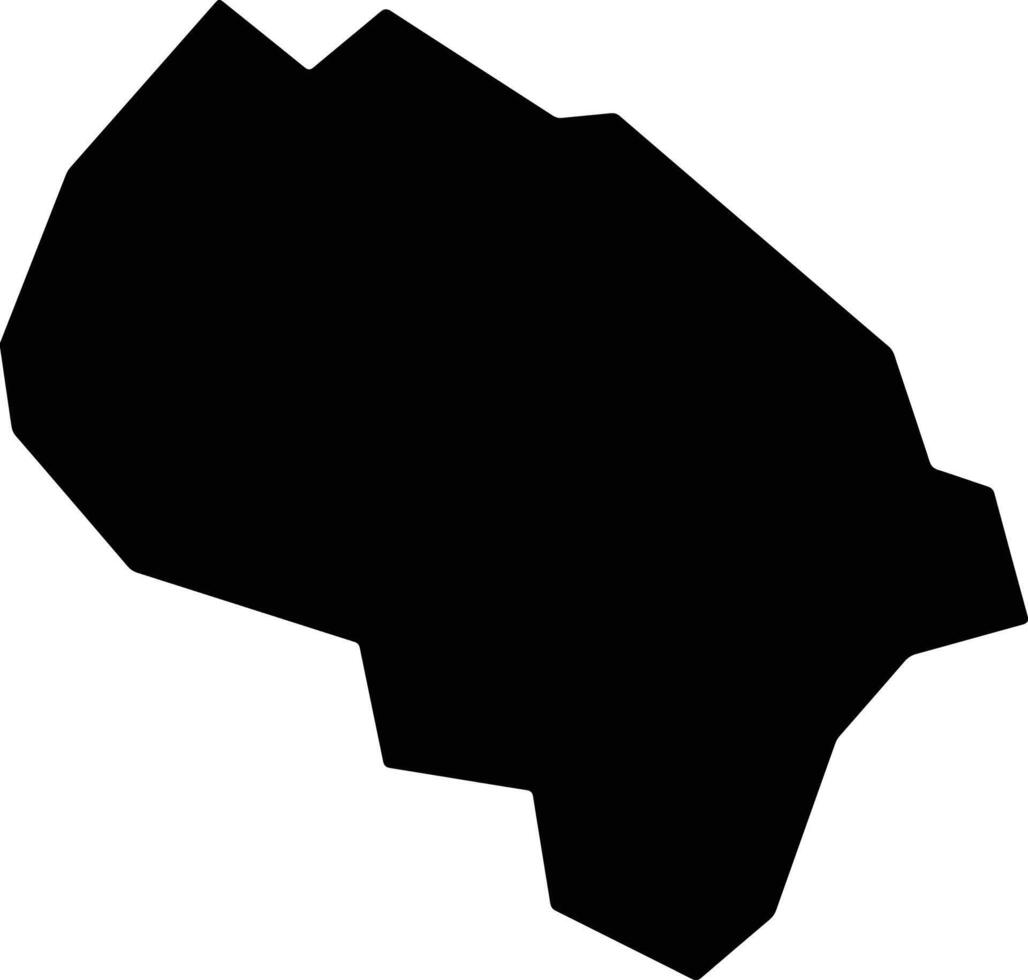 Tomar do Geru Brazil silhouette map vector