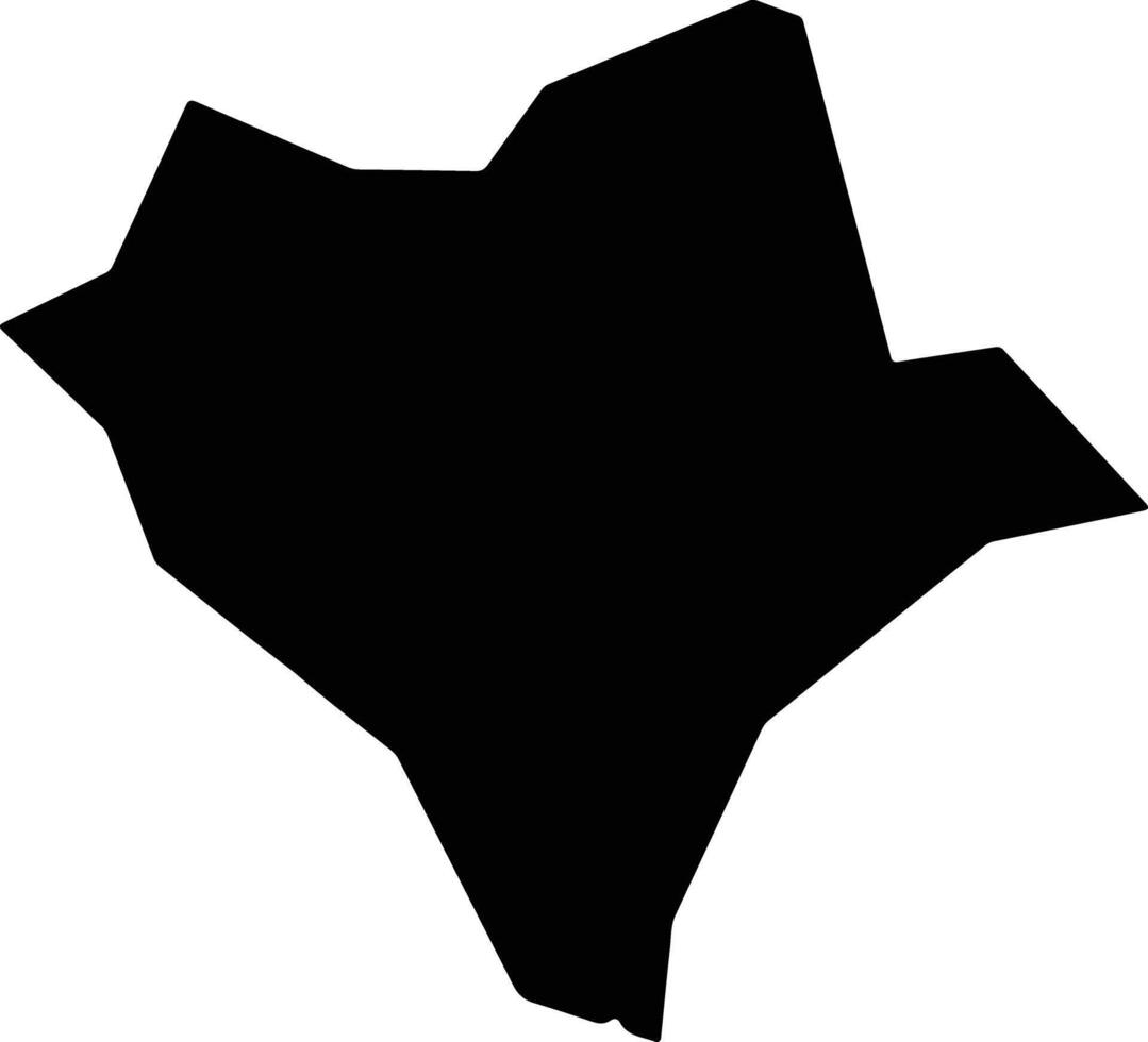 Tomari Japan silhouette map vector