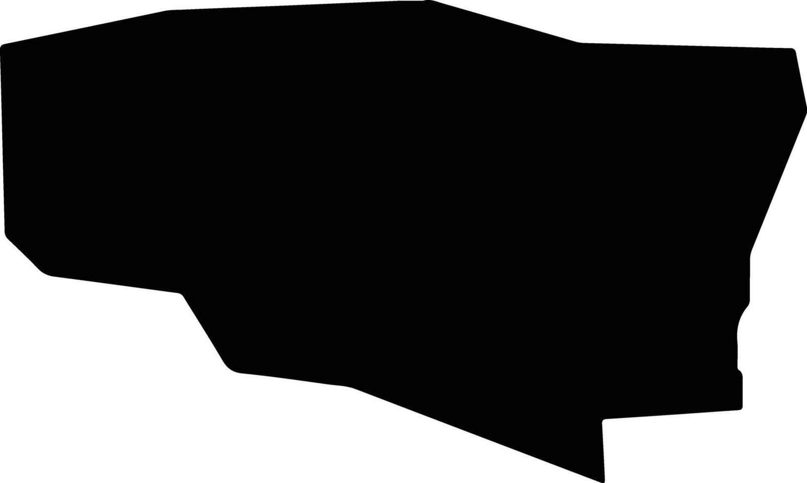 Tomioka Japan silhouette map vector