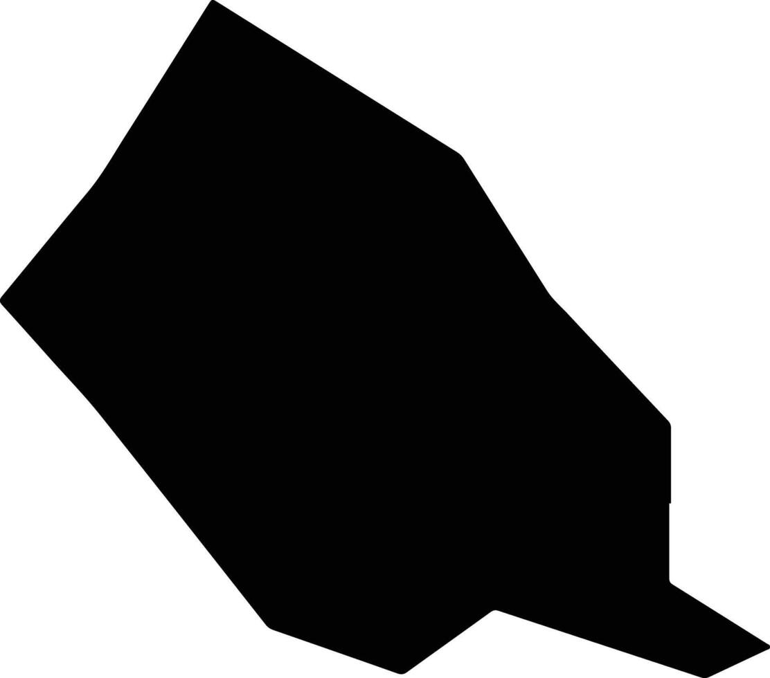 Tomisato Japan silhouette map vector