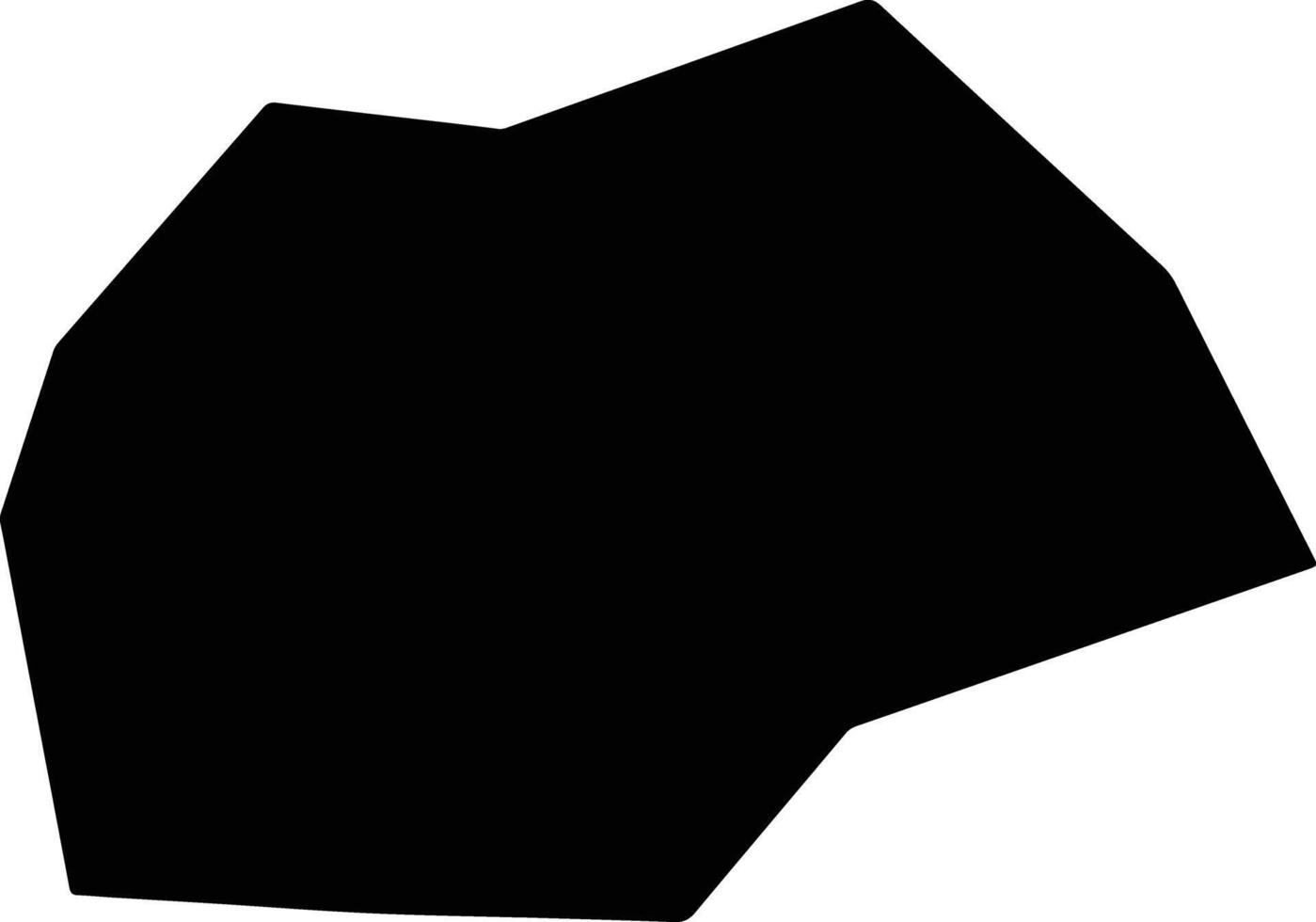Tongweixian China silhouette map vector
