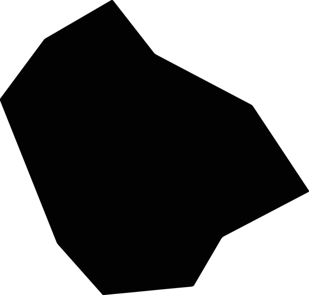 Torre de Pedra Brazil silhouette map vector