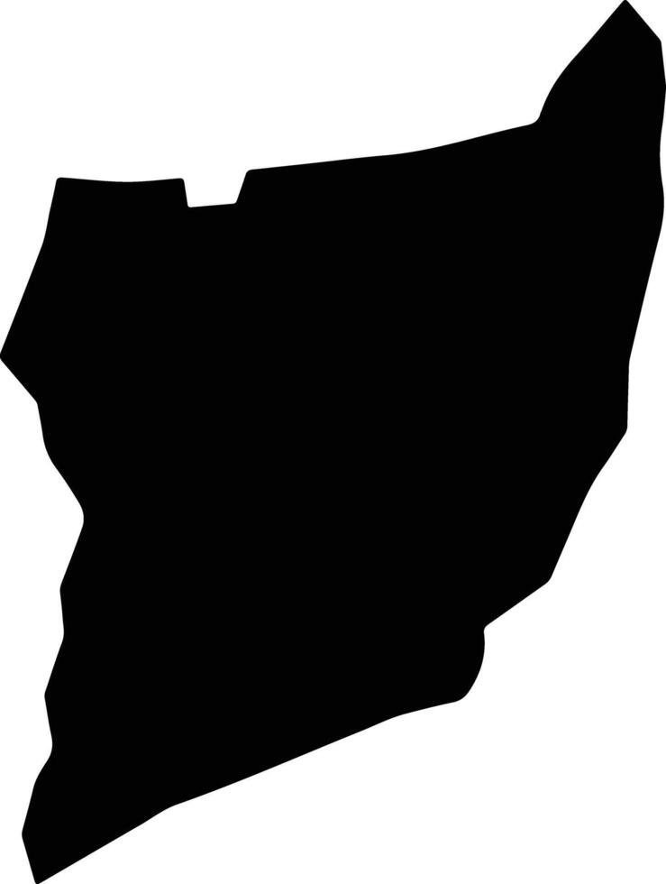 Toto Nigeria silhouette map vector