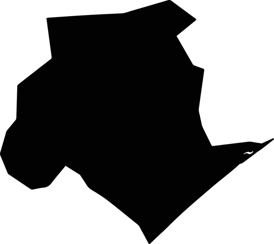Toyokoro Japan silhouette map vector