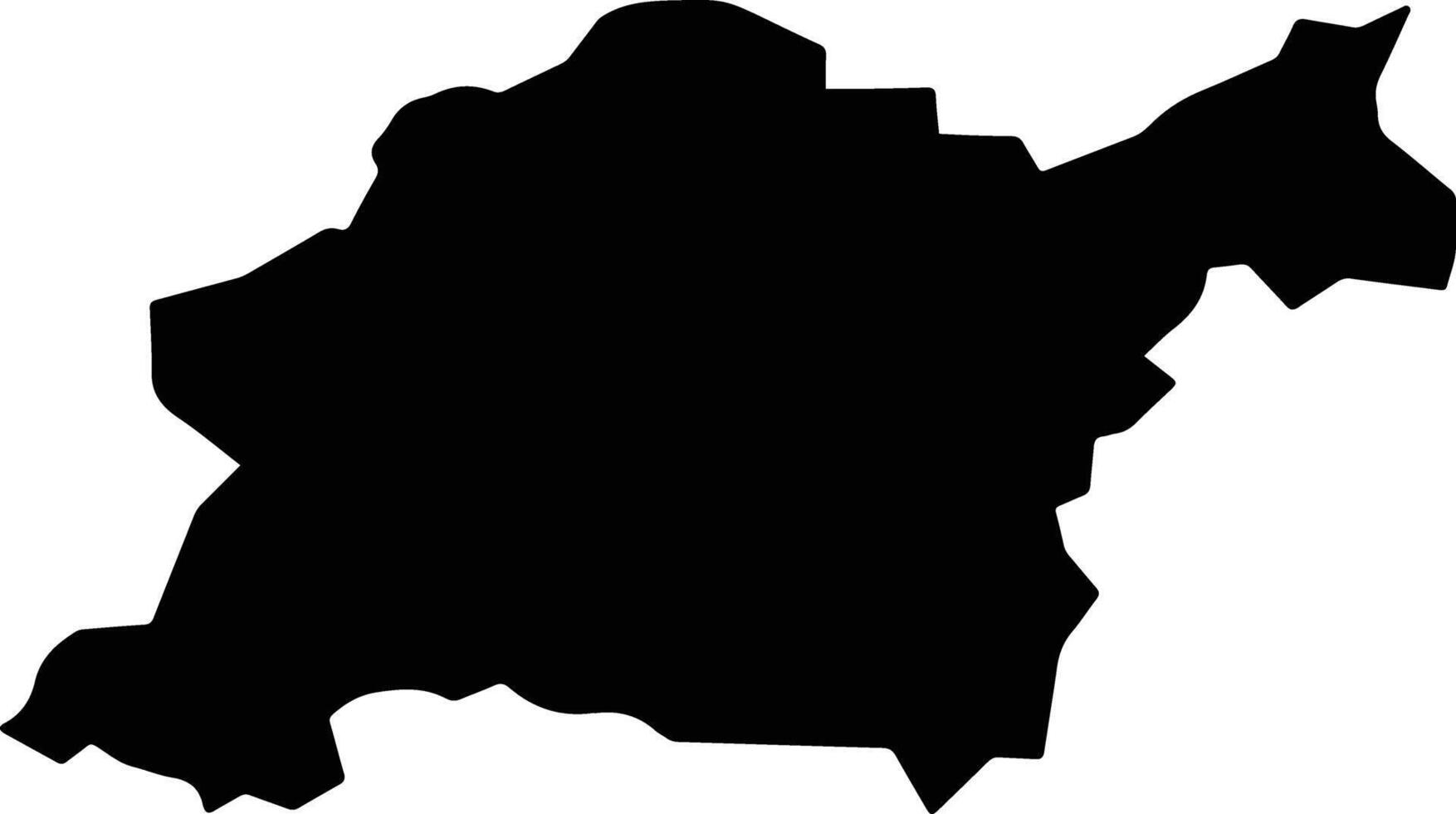 Toyota Japan silhouette map vector