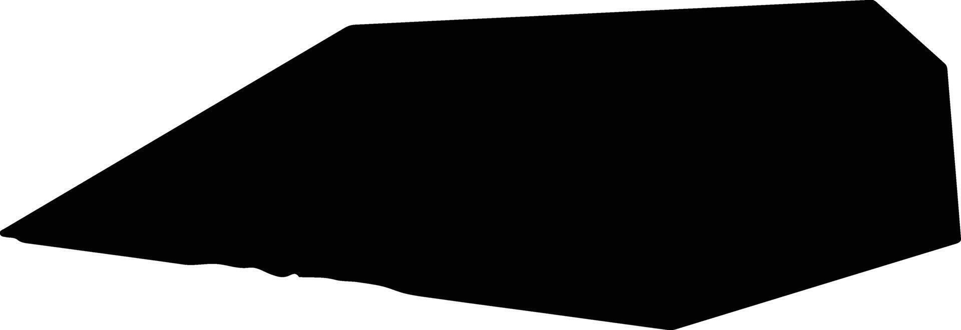 Trelleborg Sweden silhouette map vector