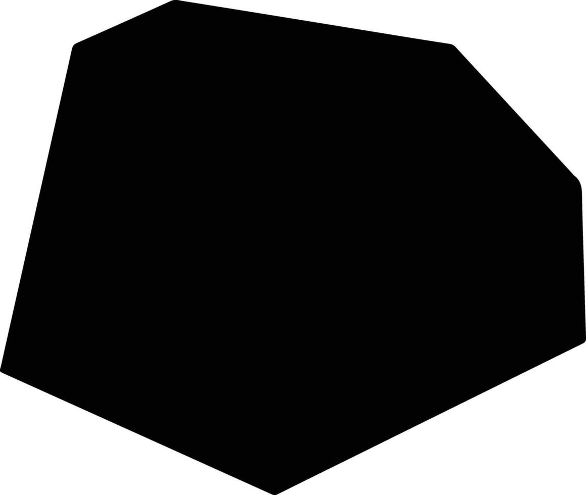 Trimithi Cyprus silhouette map vector