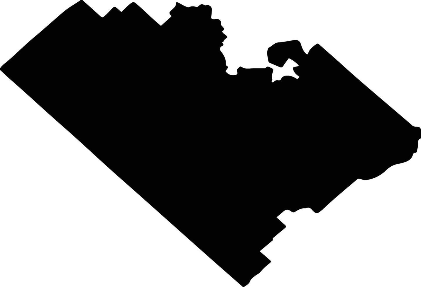 Trinidad Paraguay silhouette map vector