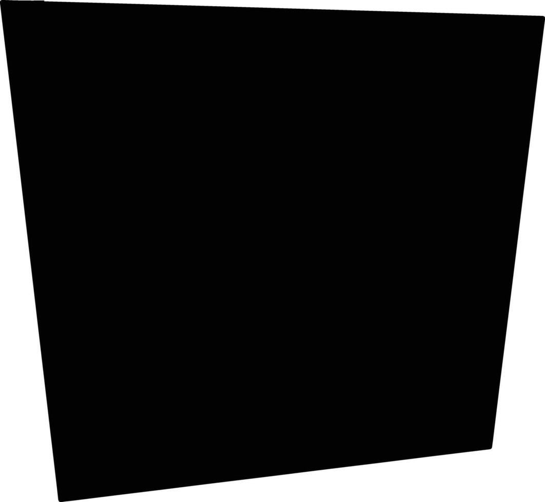 Tshimbulu Democratic Republic silhouette map vector