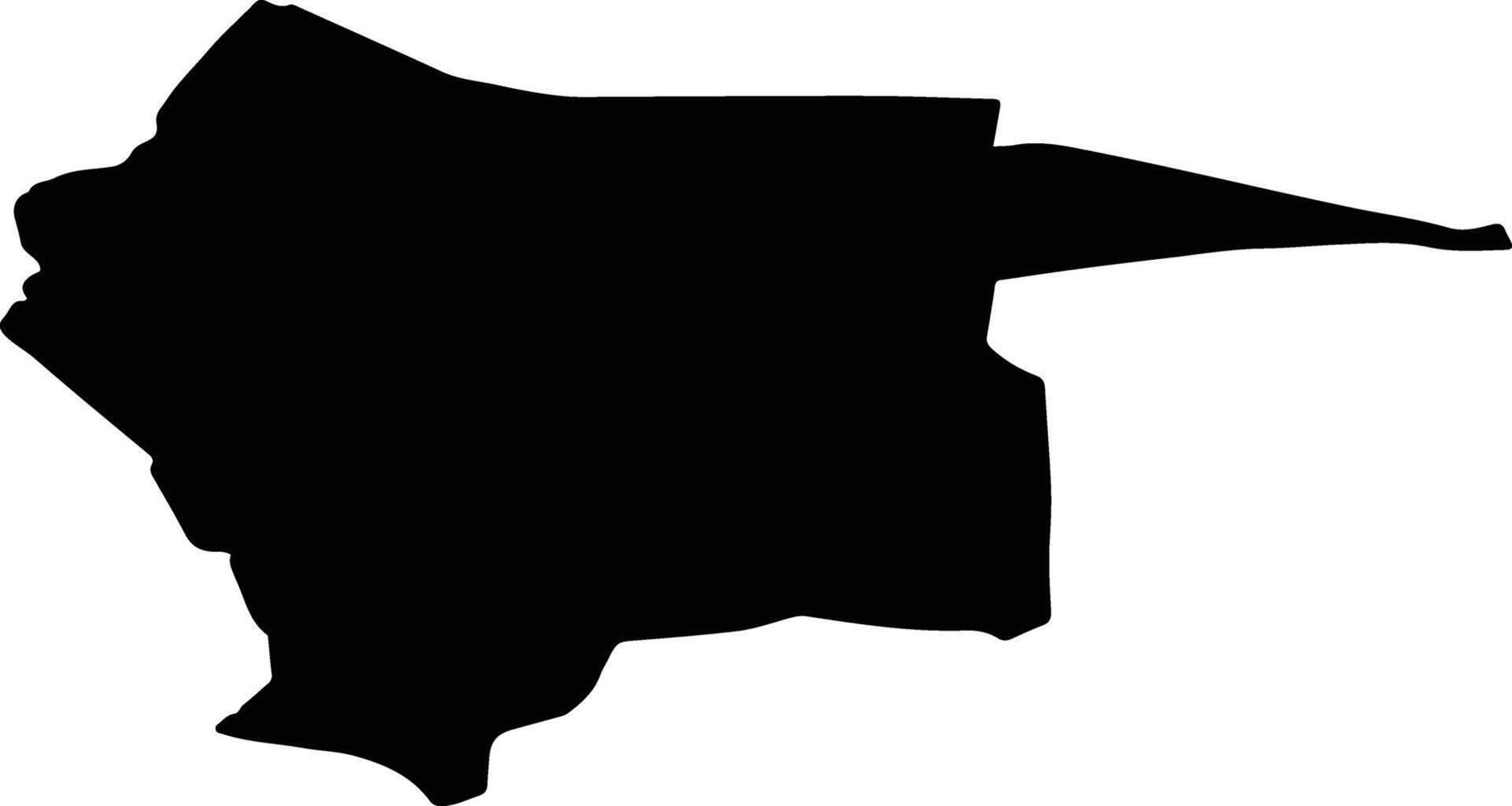 Tubbergen Netherlands silhouette map vector