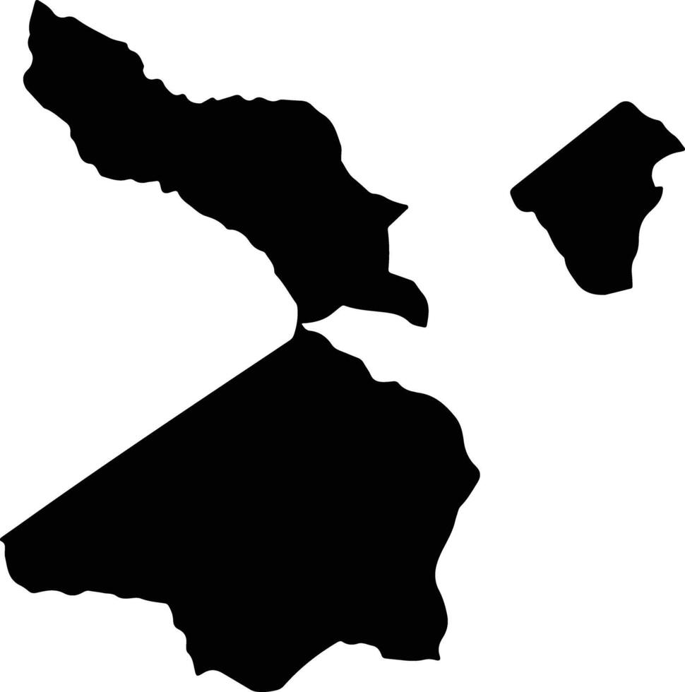 Tulio Febres Cordero Venezuela silhouette map vector