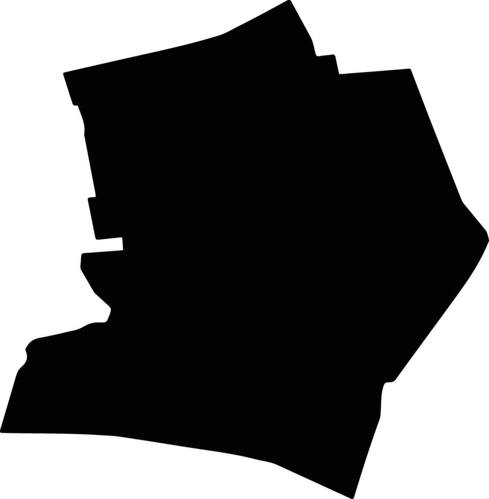TUNARI Romania silhouette map vector