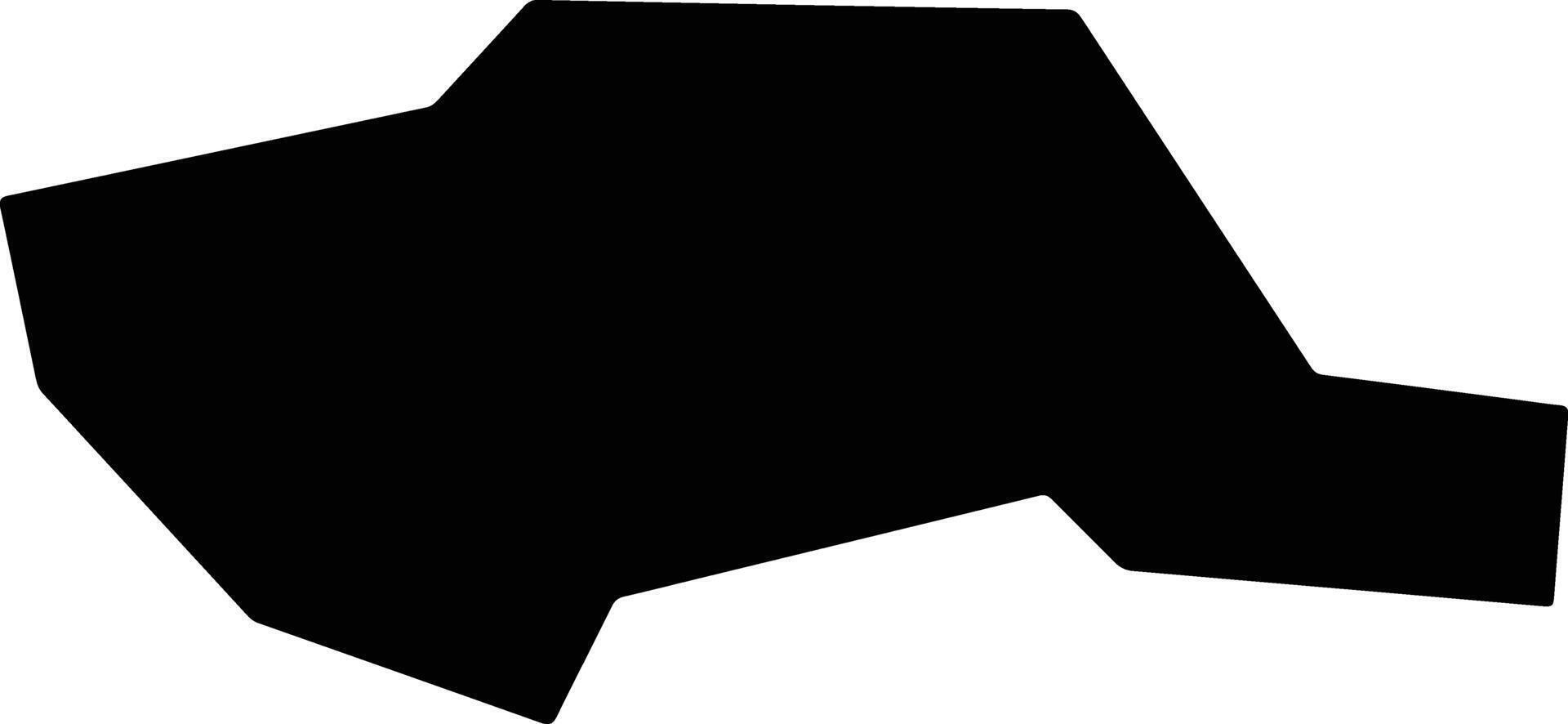 Tumutezuoqi China silhouette map vector