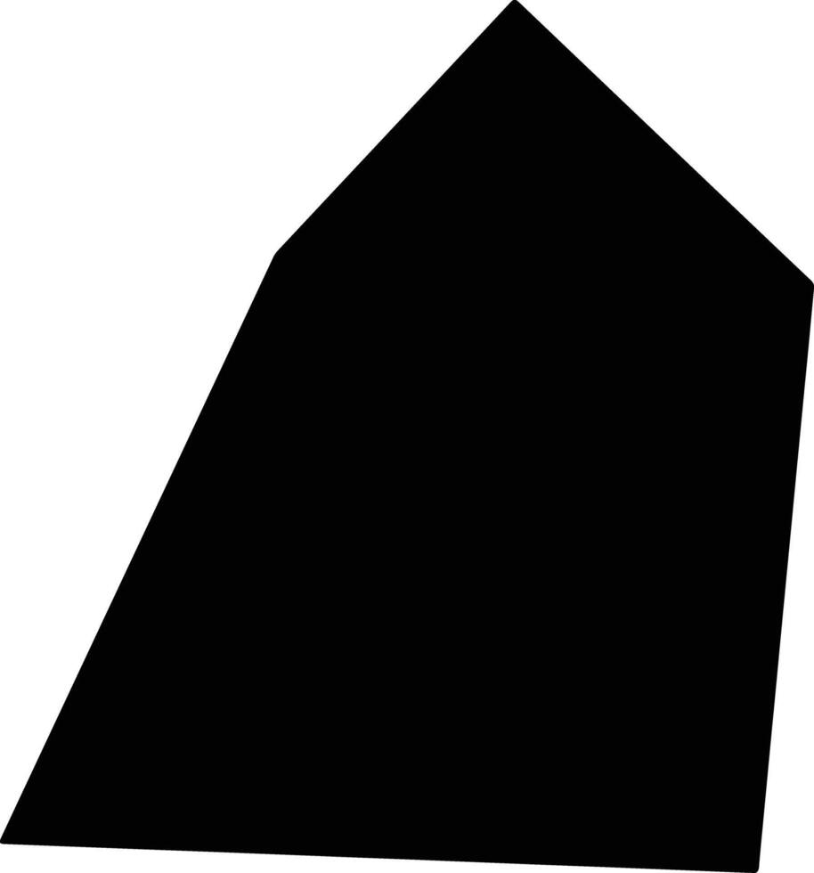 Turakurgan Uzbekistan silhouette map vector
