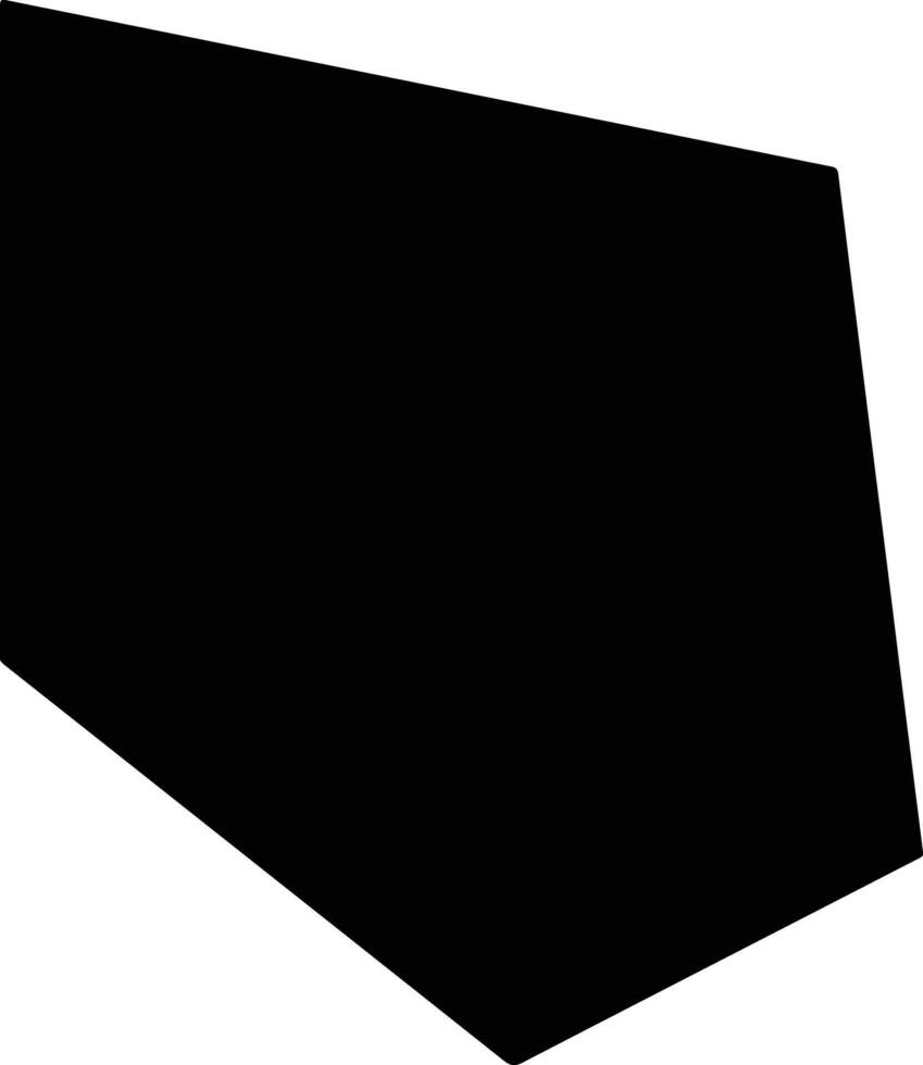 Tyvriv Ukraine silhouette map vector