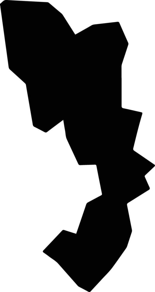 Udi Nigeria silhouette map vector