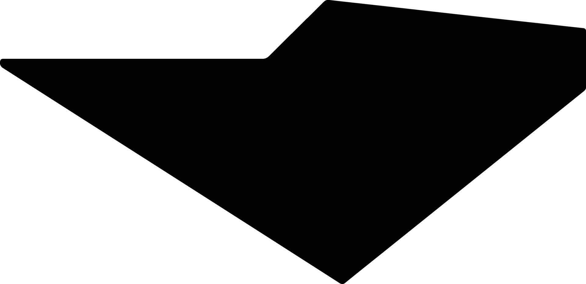 Ujae Marshall Islands silhouette map vector