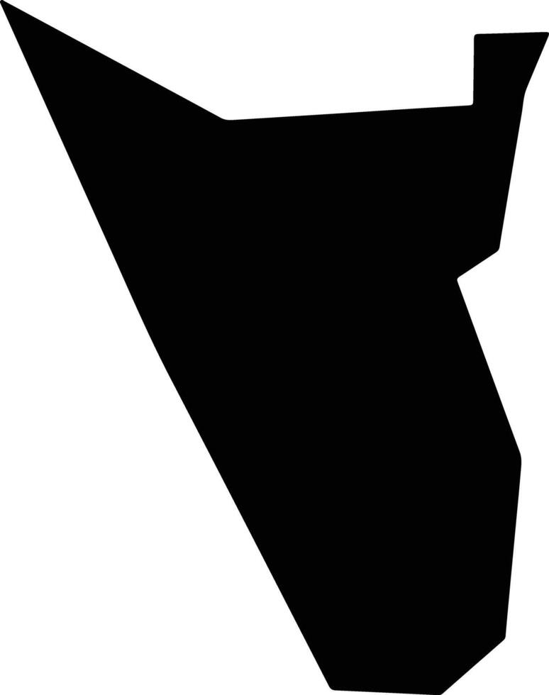 Um Durman Sudan silhouette map vector