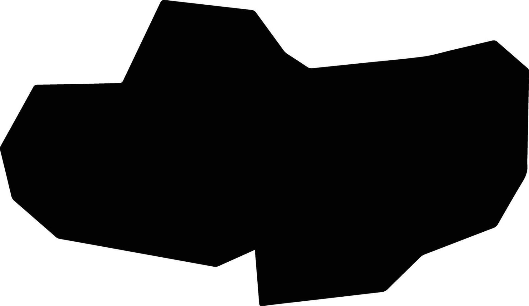 Umu Nneochi Nigeria silhouette map vector