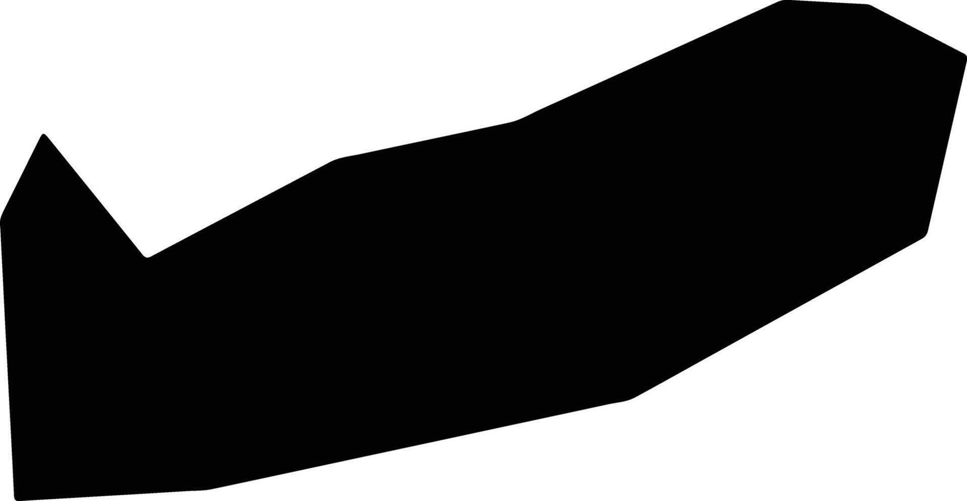 Uniflor Brazil silhouette map vector