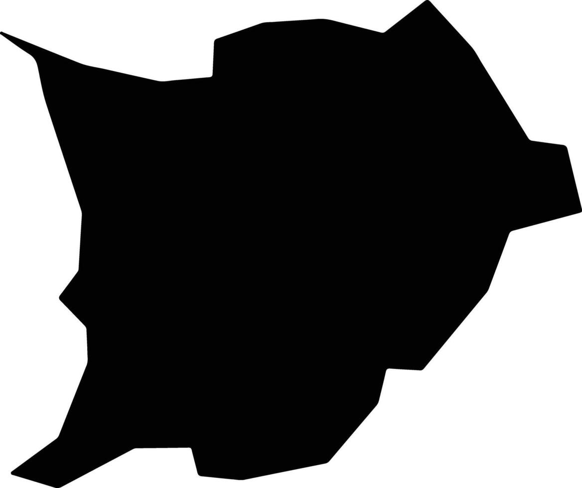 Unistalda Brazil silhouette map vector