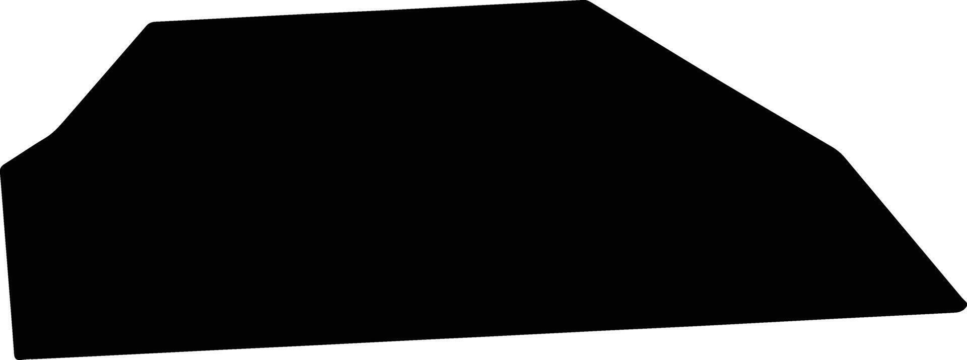 Unley Australia silhouette map vector