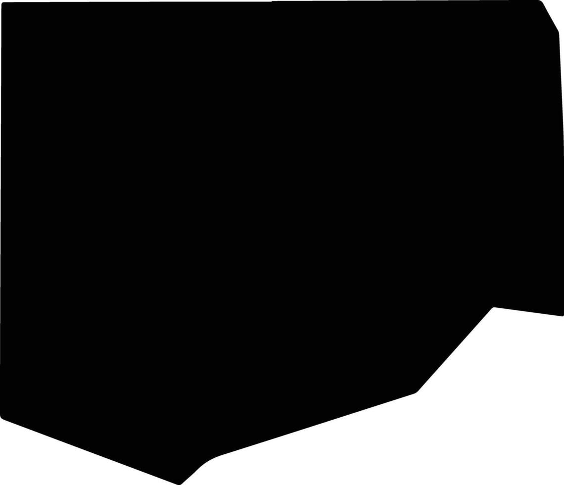 Upshur United States silhouette map vector