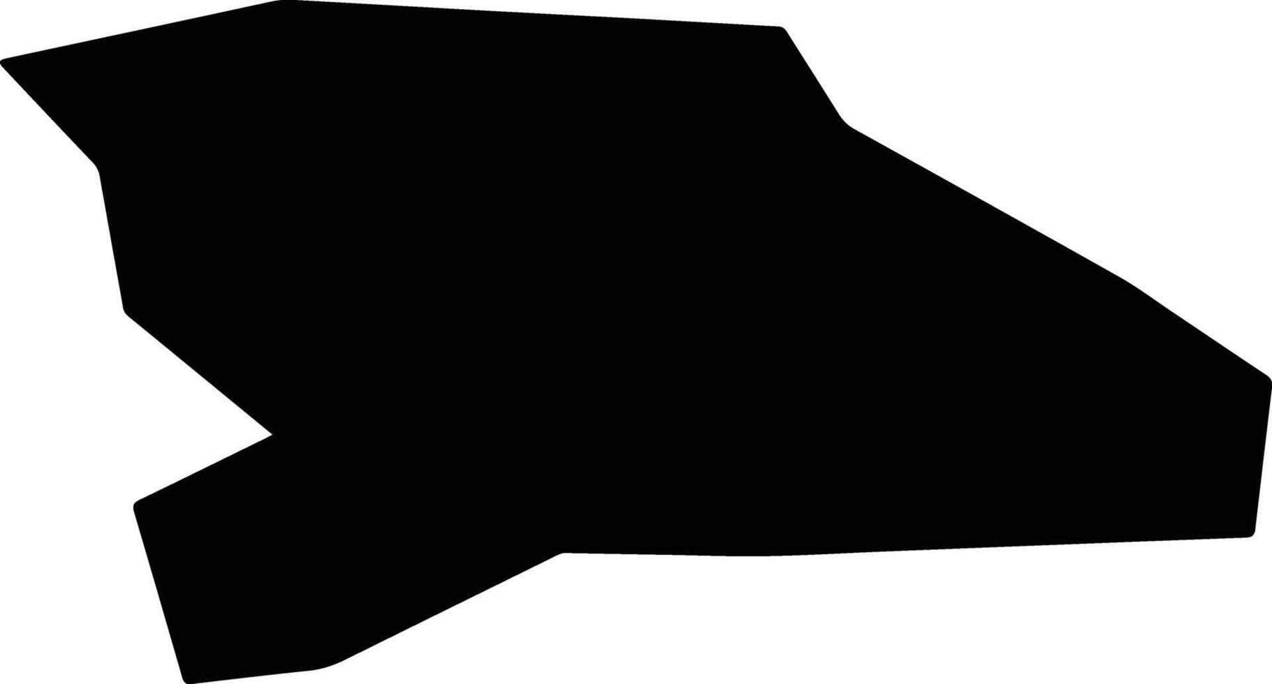 Uppvidinge Sweden silhouette map vector