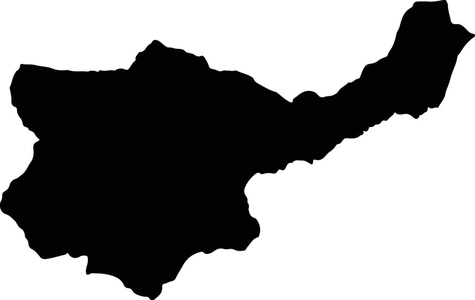 Uramita Colombia silhouette map vector