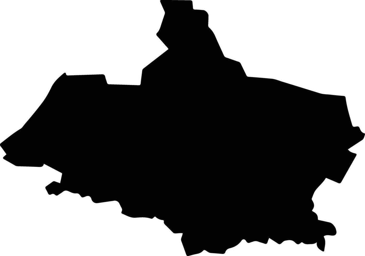 Urbano Noris Cuba silhouette map vector