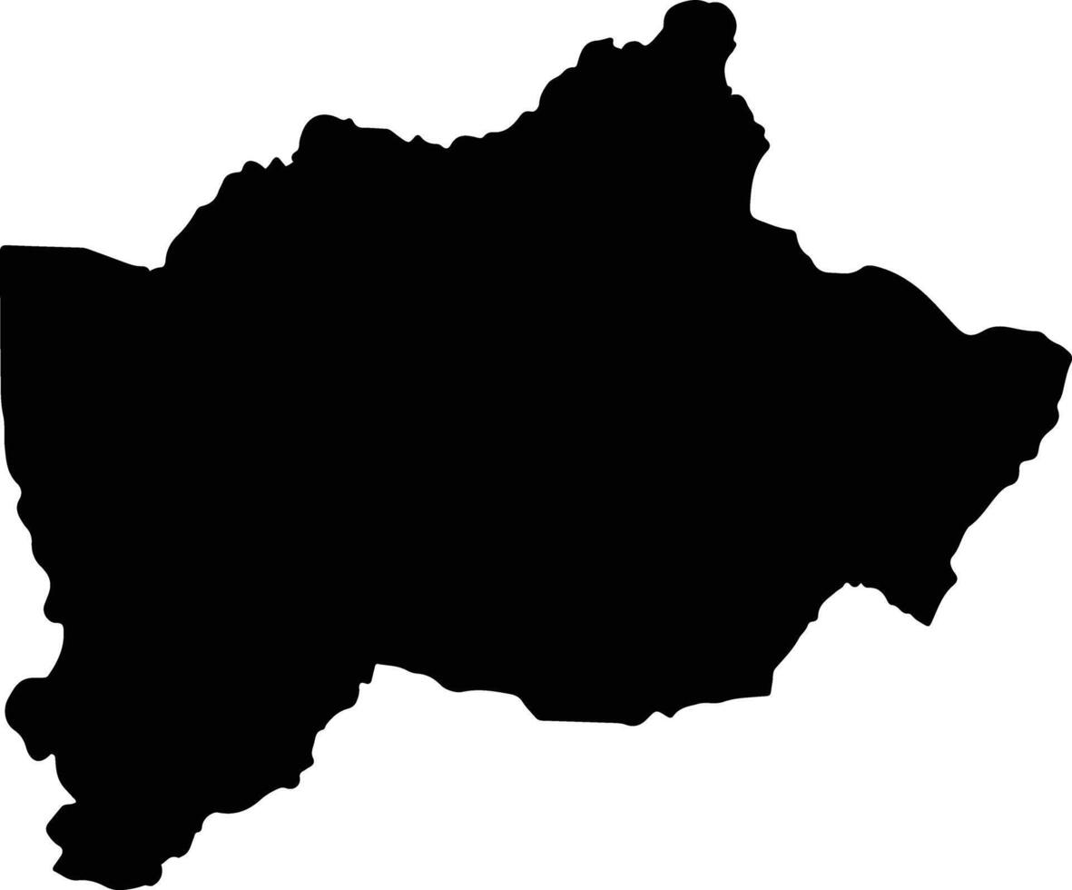 Urdaneta Ecuador silhouette map vector