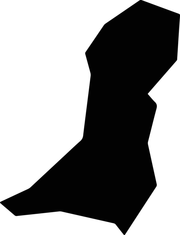 Uru Brazil silhouette map vector