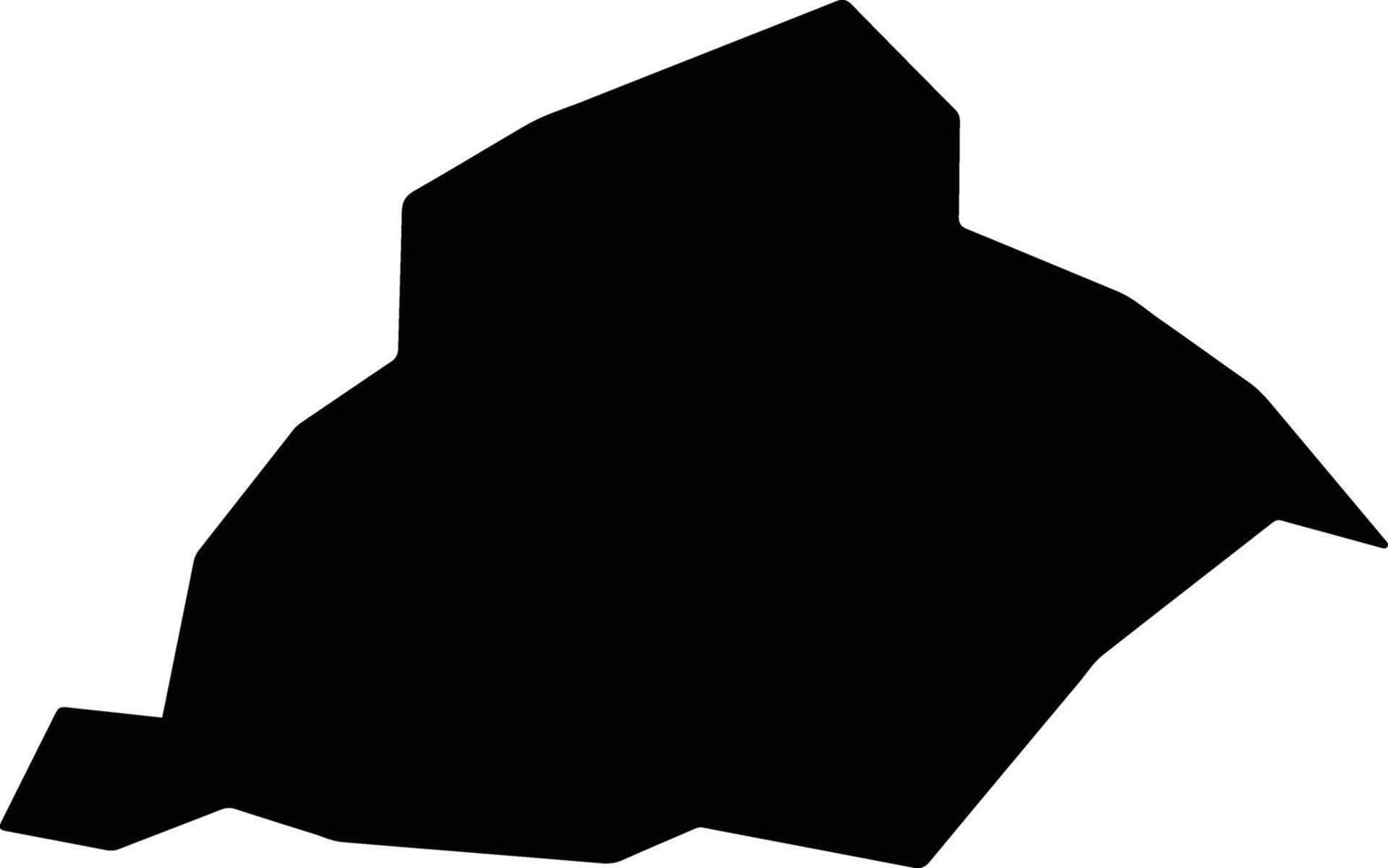 Urupema Brazil silhouette map vector