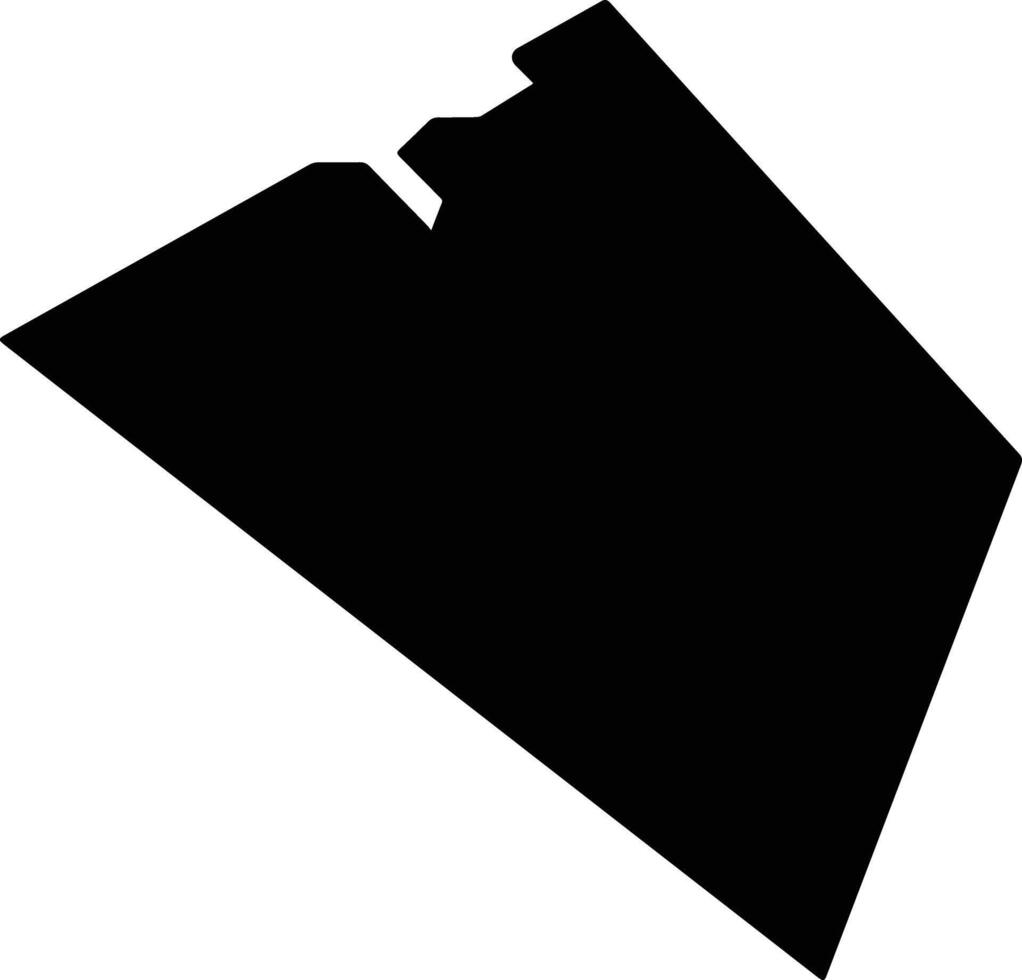 Utadu Japan silhouette map vector