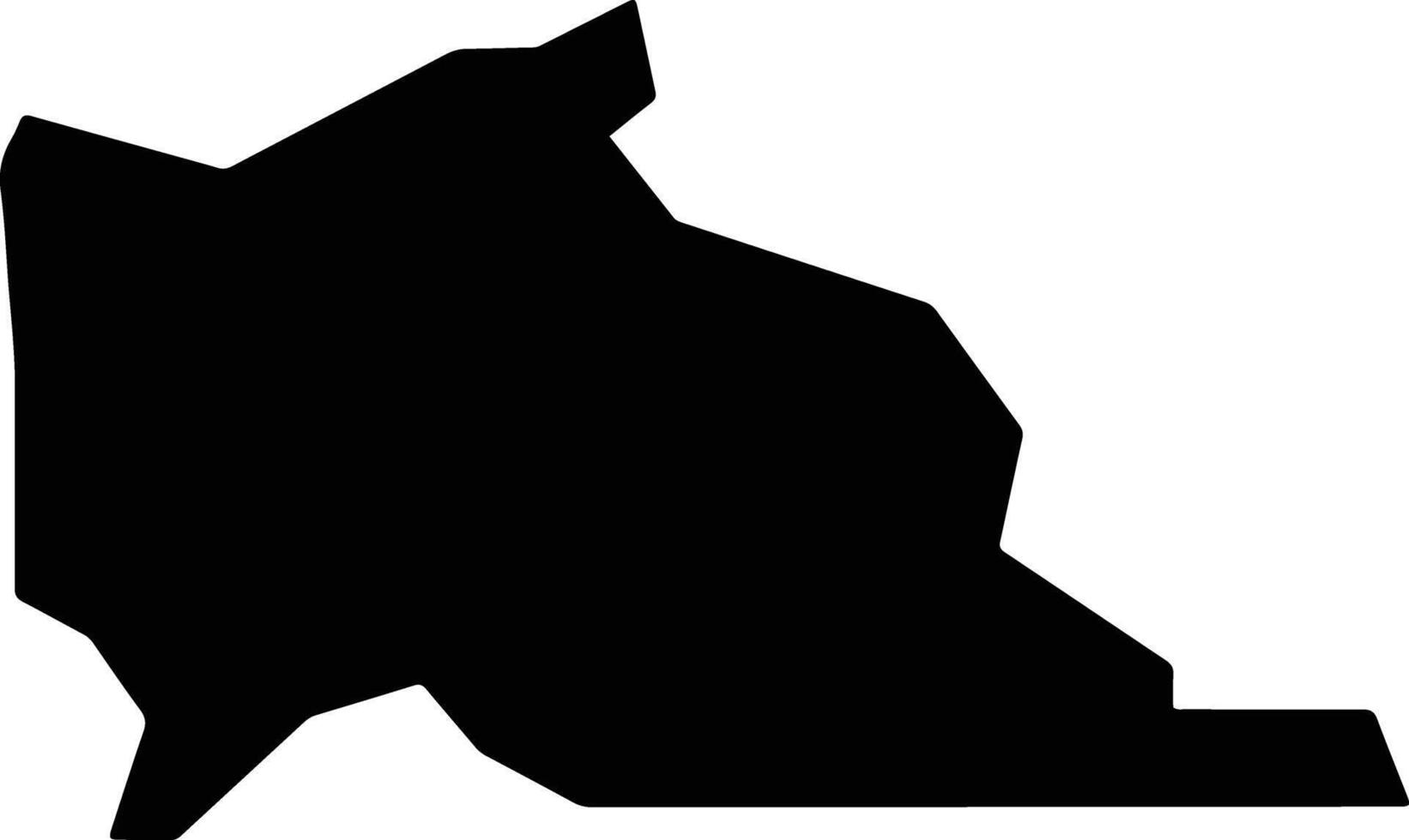 Utah United States silhouette map vector