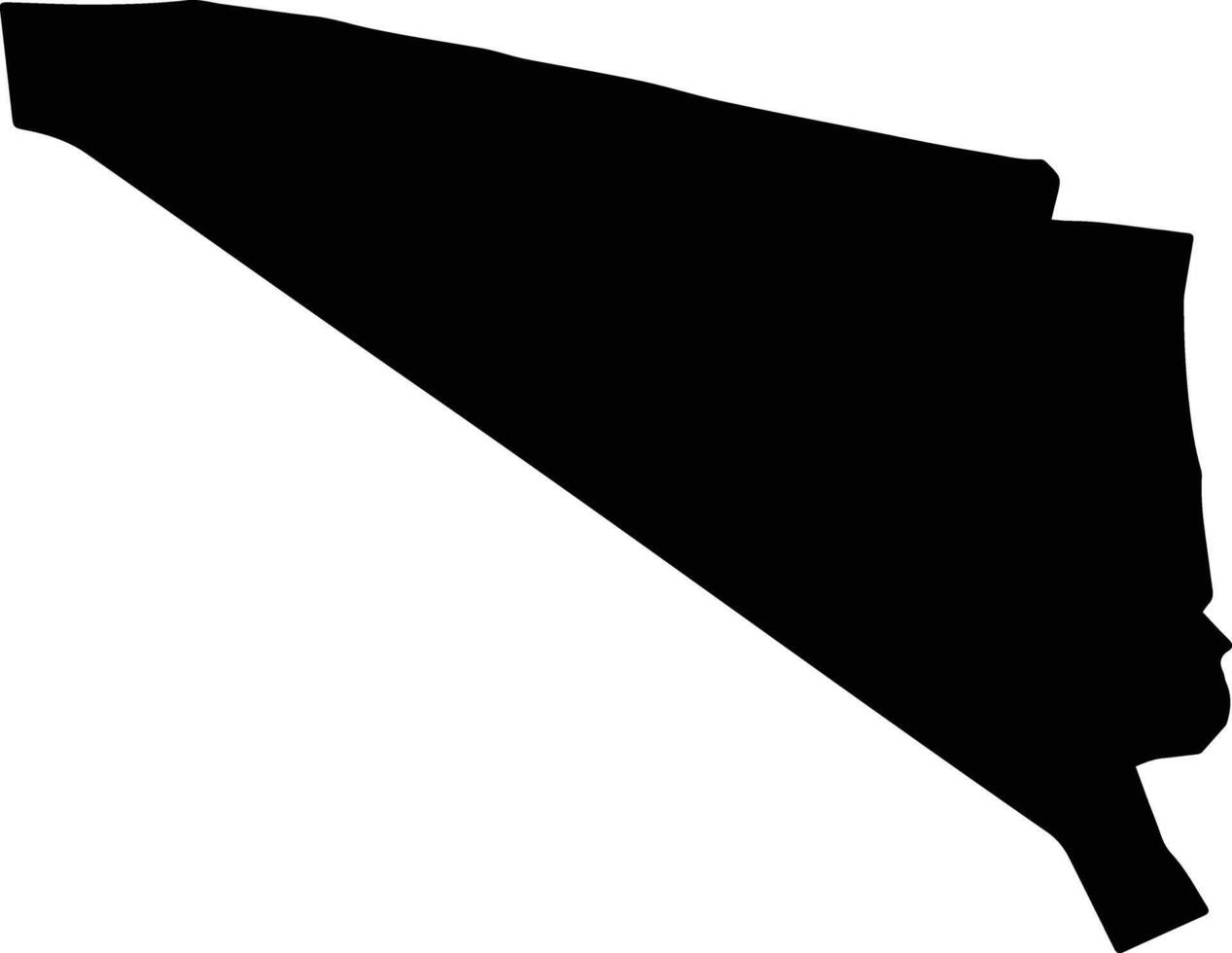 Vadhana Thailand silhouette map vector
